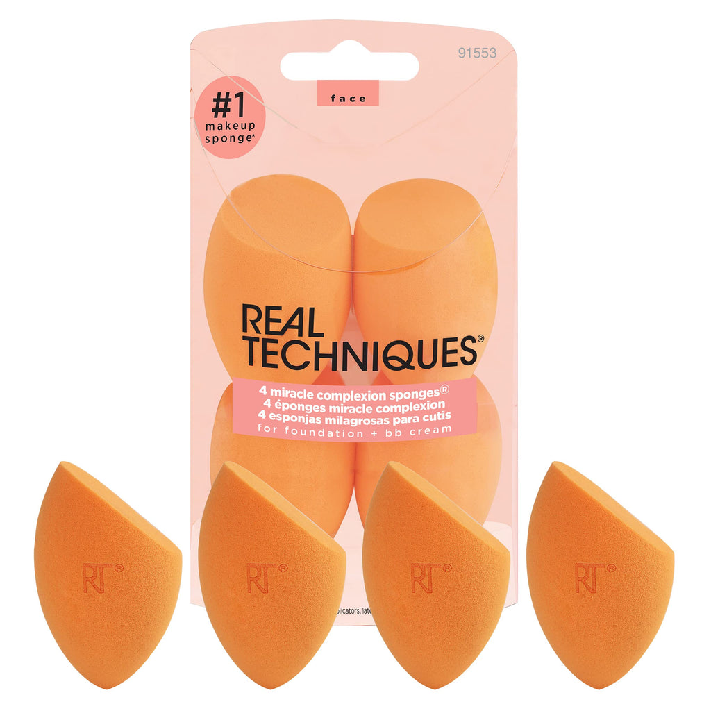 Beauty Blenders 4 Miracle Complexion Sponges -  Real Techniques